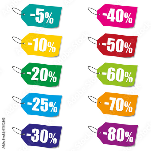 Discount price tags eps10