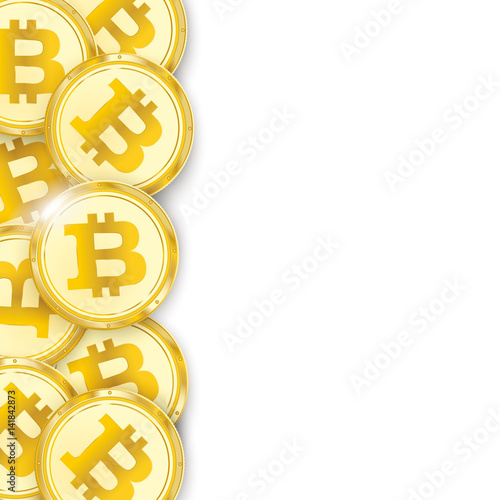 Golden Bitcoins White Cover