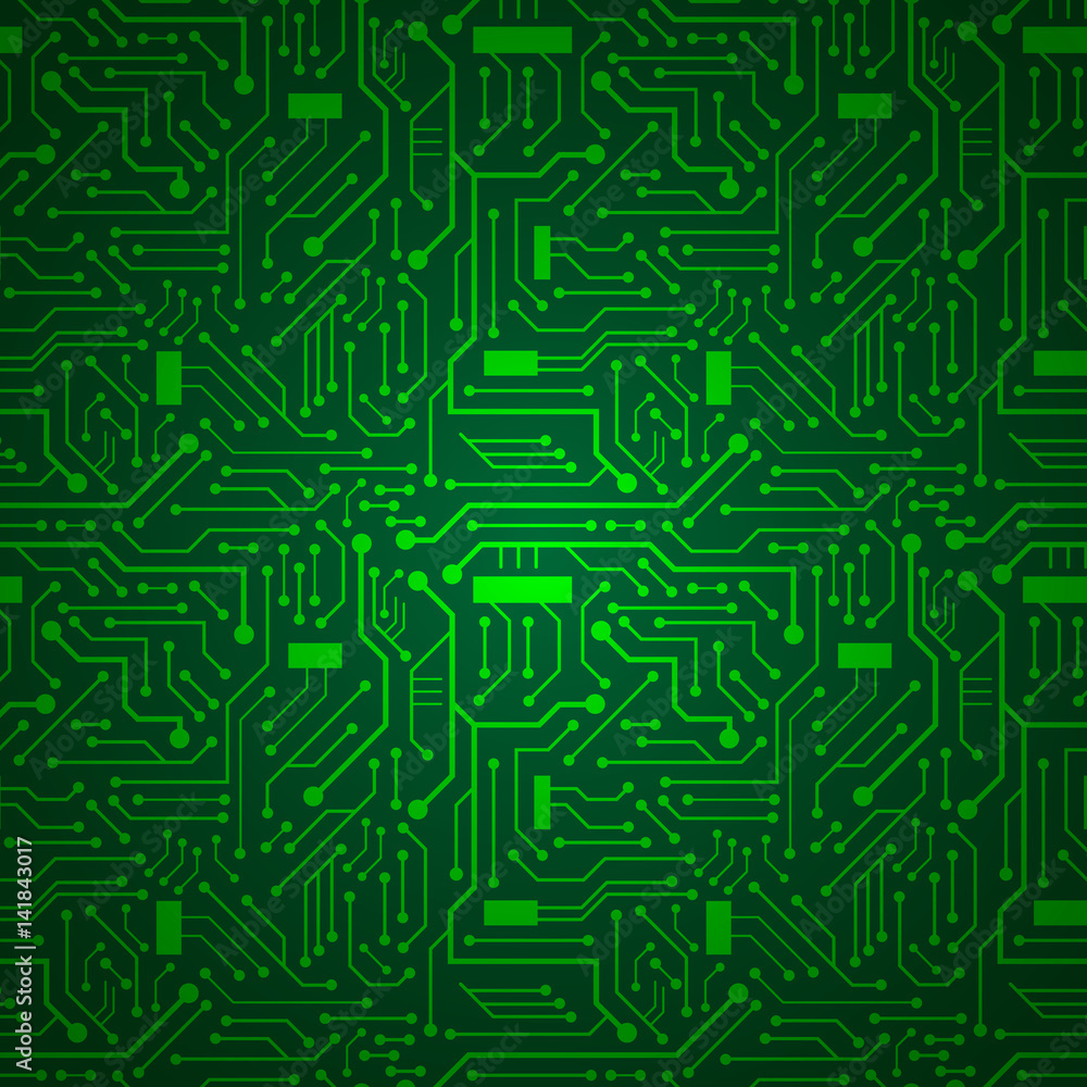SQUARE CIRCUIT BOARD BACKGROUND (green) SQUARE CIRCUIT BOARD BACKGROUND (green)