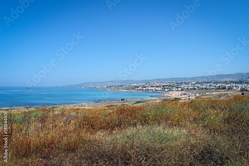 Mediterranean sea coast views, Paphos, Cyprus