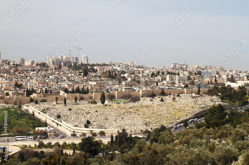 View of Jerusalem from the Mount Of Olives - Israel