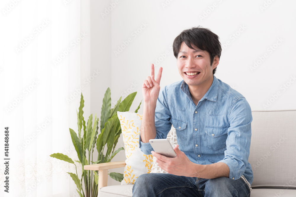 男性　ライフスタイルイメージ