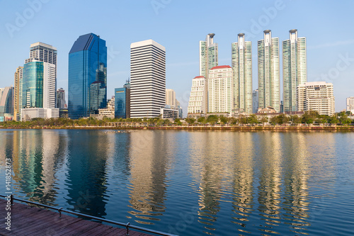 Benjakitti park in Bangkok