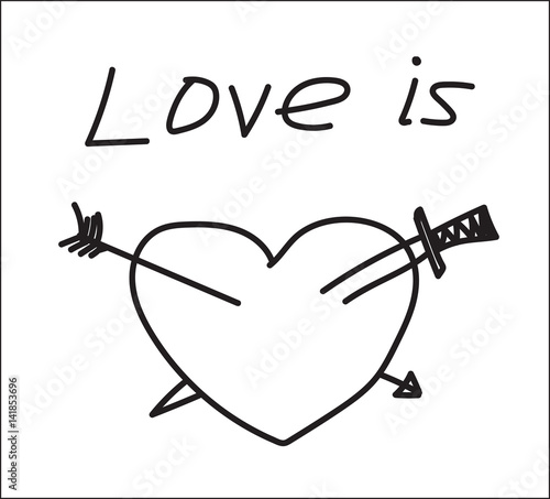 love is, heart, knife, betrayal,
