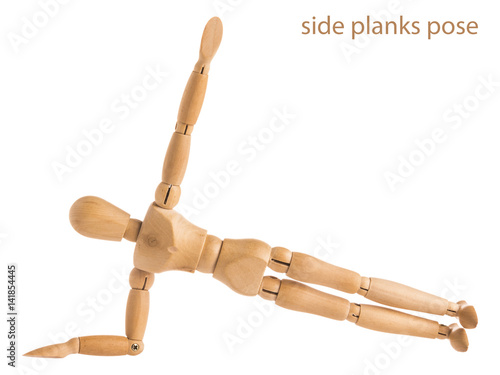 side planks pose
