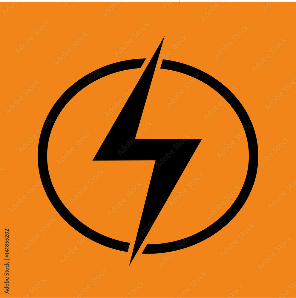 Bolt icon. Lightning symbol. Bolt icon. Lightning symbol.