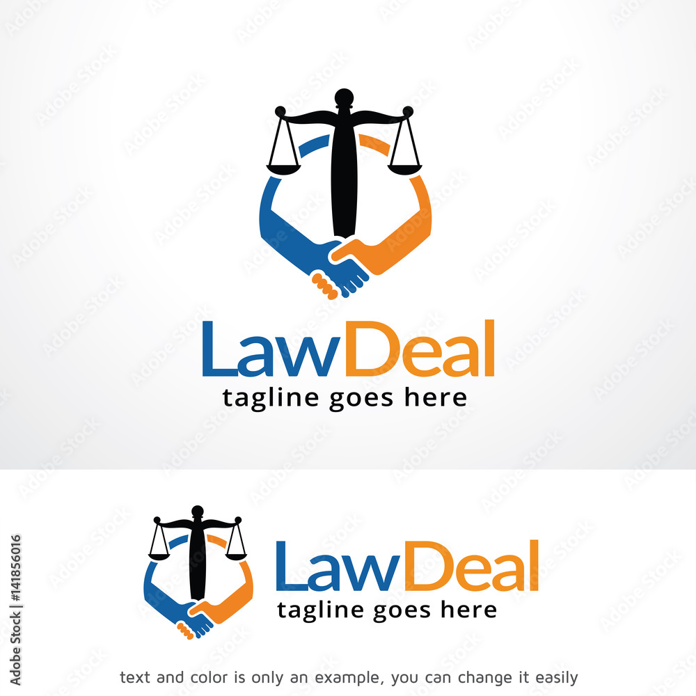 Law Deal Logo Template Design Vector, Emblem, Design Concept, Creative Symbol, Icon Law Deal Logo Template Design Vector, Emblem, Design Concept, Creative Symbol, Icon