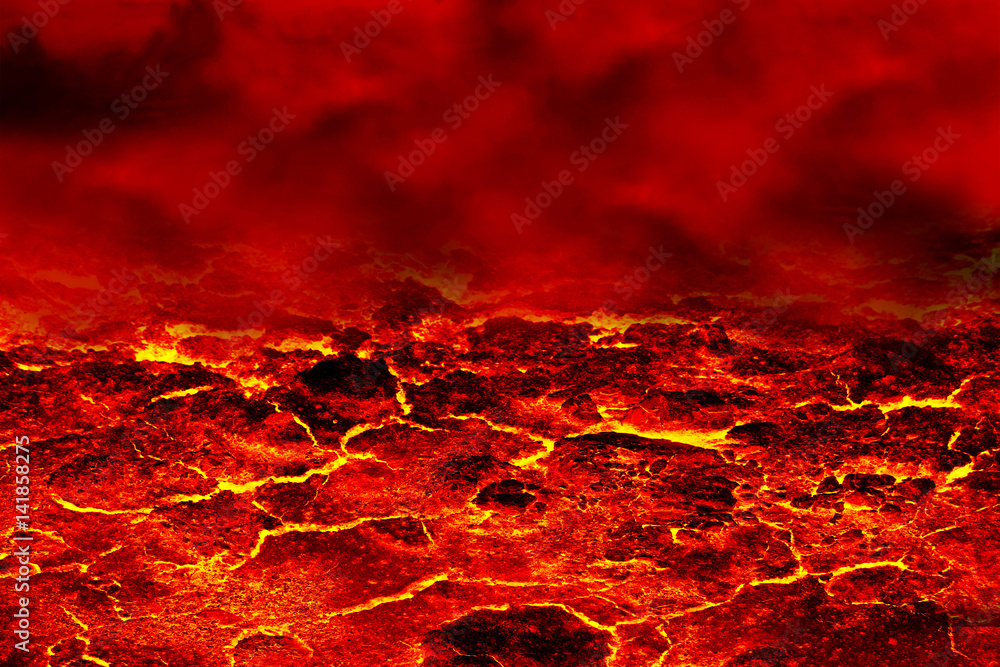 The surface of the lava. Background. The surface of the lava. Background.