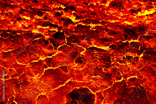 The surface of the lava. Background.