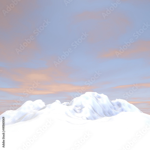 3d rendering of arctic environment © Norman