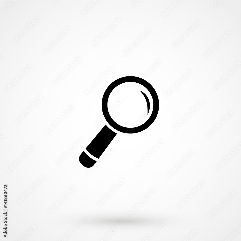 Search icon. One of set web icons Search icon. One of set web icons
