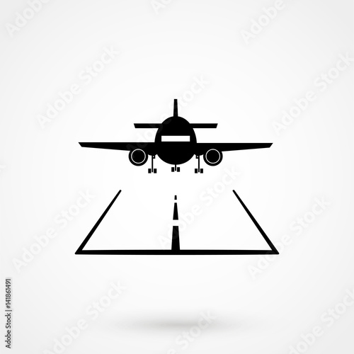 Airport icons vector