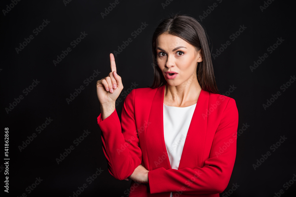 Young attractive businesswoman Young attractive businesswoman