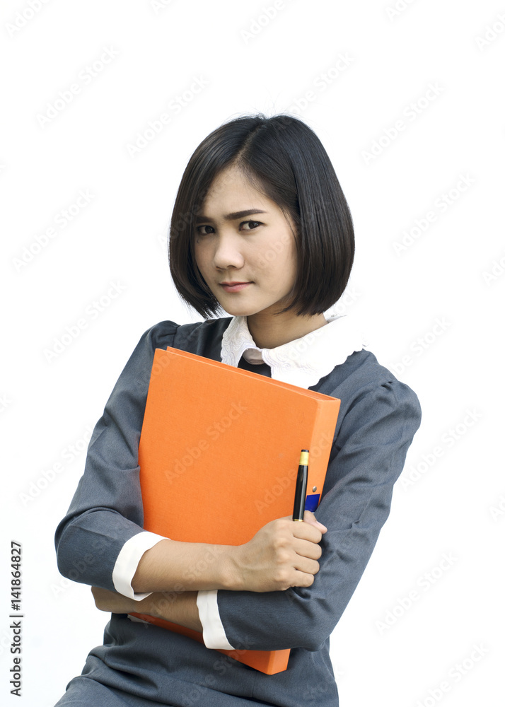 cute asian young woman portrait for working woman concept cute asian young woman portrait for working woman concept