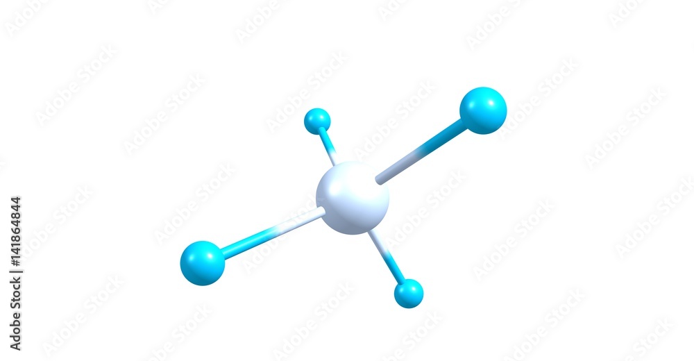 Germane molecular structure isolated on white Germane molecular structure isolated on white