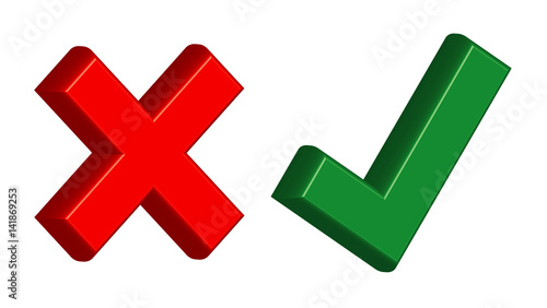 cross & check 3d design elemente