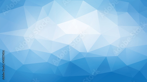 geometric blue background
