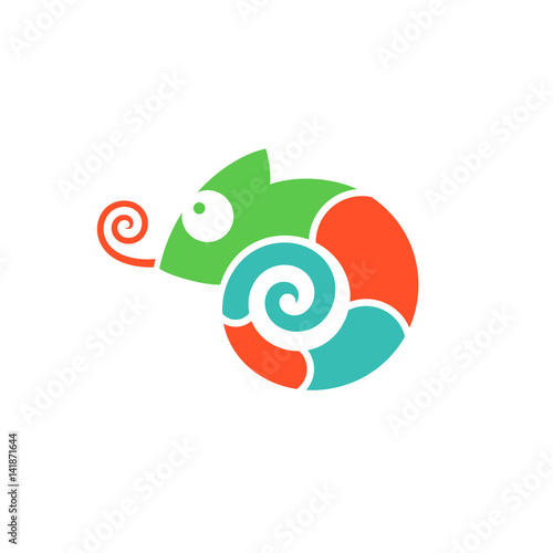 Chameleon. Logo