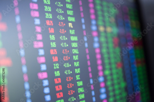 Stock Exchange Board Background