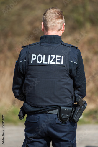 Polizist - Ein Beamter der Bundespolizei