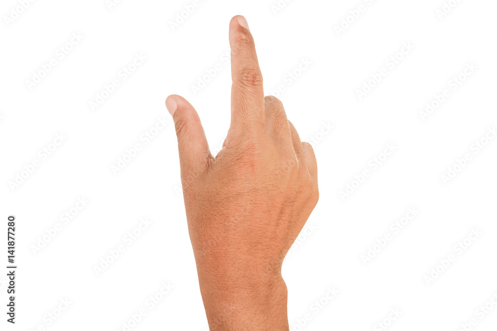 male hand pointing male hand pointing