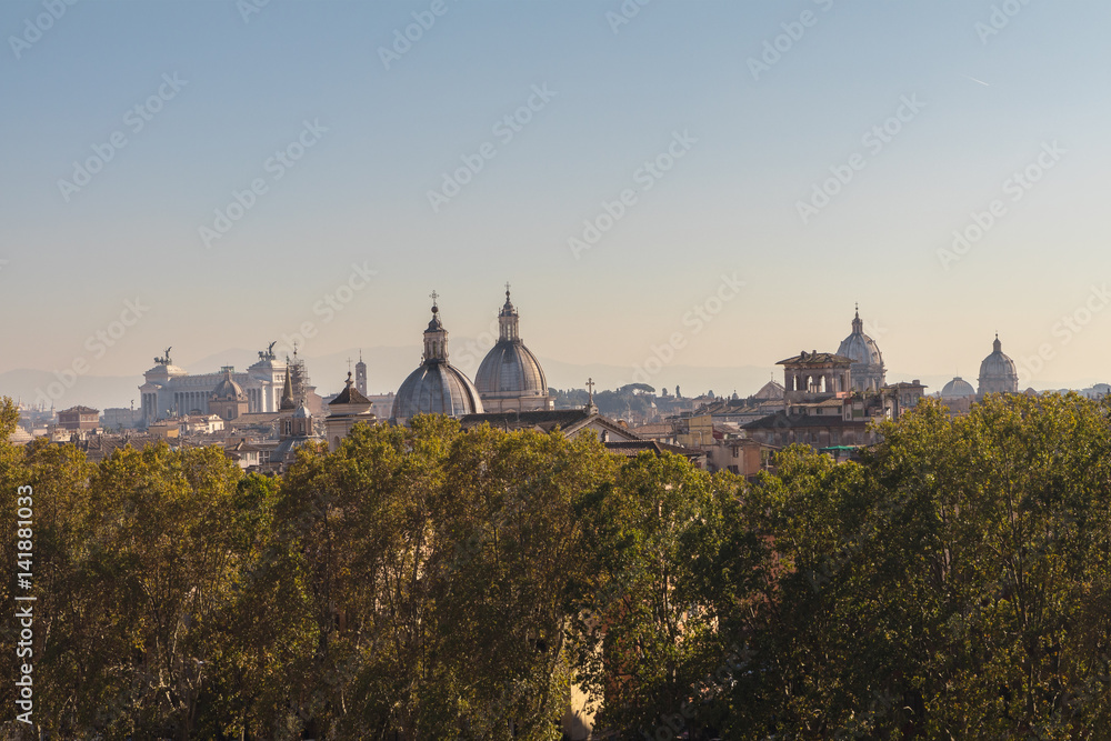 Fototapeta premium sky line rome
