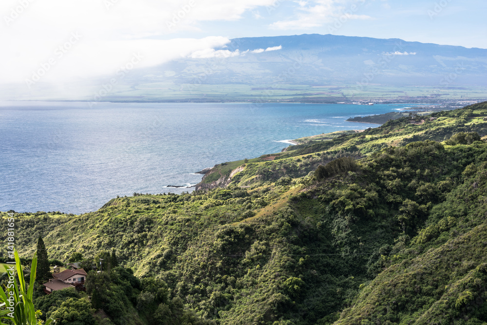 Kahului Bay coast, Maui, Hawaii StockFoto Adobe Stock