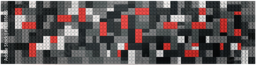 Plastic building blocks