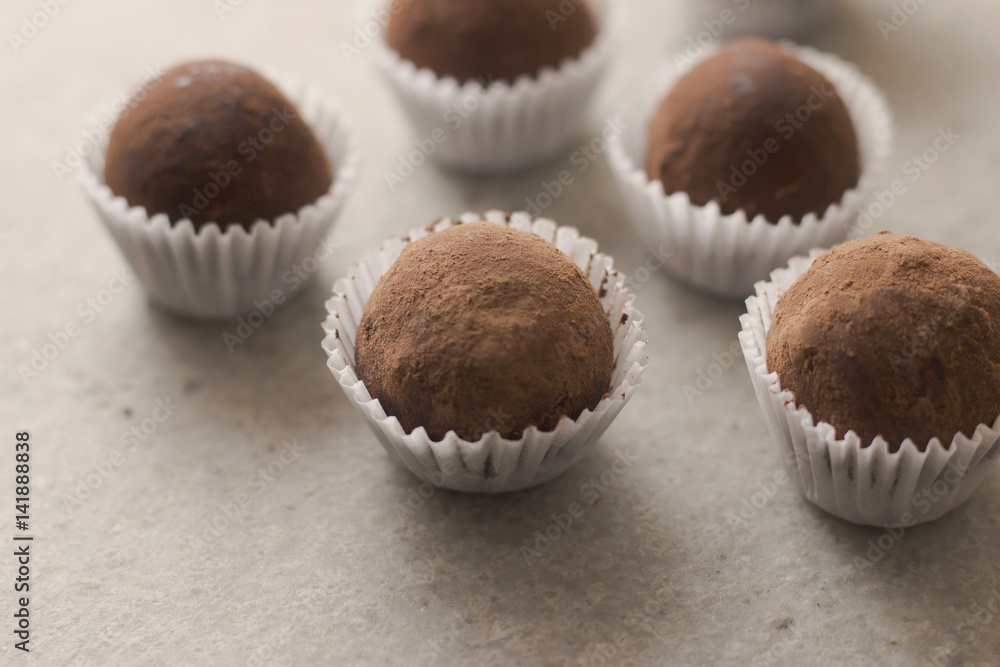 homemade dark chocolate and cocoa truffles homemade dark chocolate and cocoa truffles