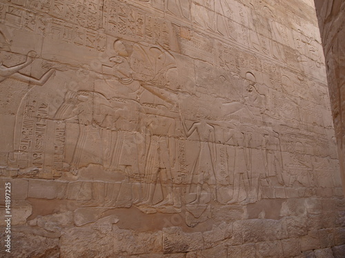 Eindrücke von einer Nilkreuzfahrt in Ägypten - Hieroglyphen