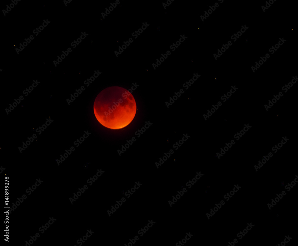 Blood Red Supermoon, 2015 Blood Red Supermoon, 2015