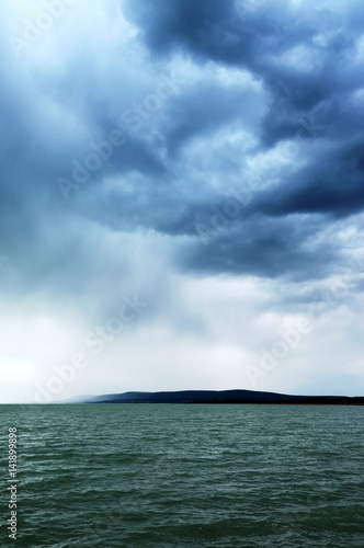 Storm over Lake Balaton, Hungary © gaborphotos