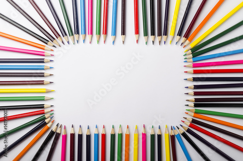 Colored pencils for drawing