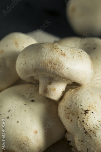 Raw Organic White Stuffing Mushrooms