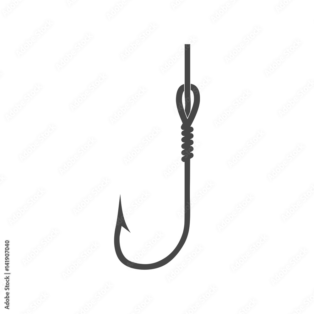 Vector icons fishhook - Illustration Vector icons fishhook - Illustration