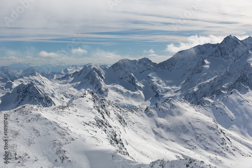 Ötztaler Alpen im Winter (Obergurgl / Hochgurgl)