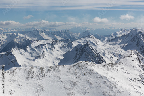   tztaler Alpen im Winter  Obergurgl   Hochgurgl 