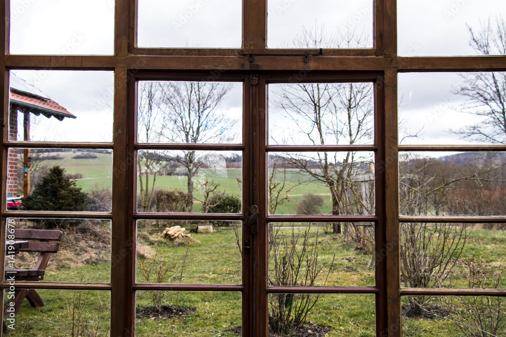 Fototapeta premium Windows into the green