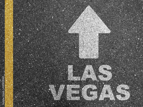 Photography Road Markings - Las Vegas