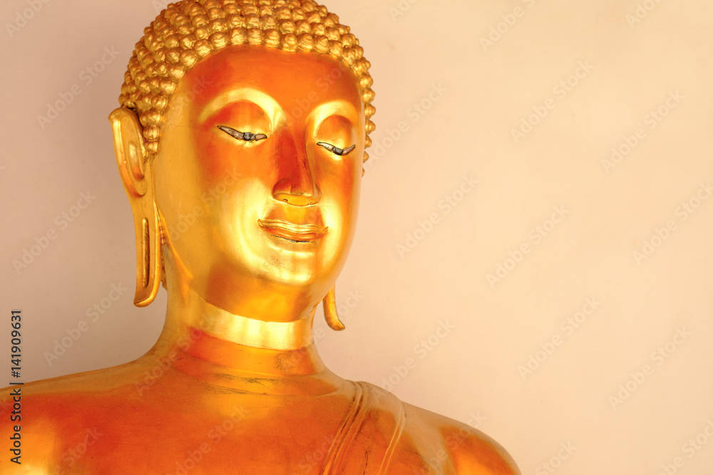 Buddha statue at Wat Pho. Buddha statue at Wat Pho.