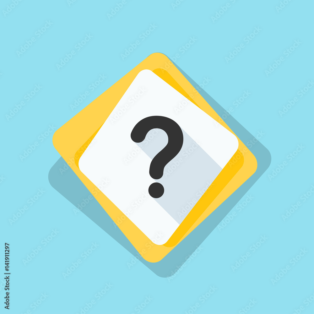 Help Question buton illustration Help Question buton illustration