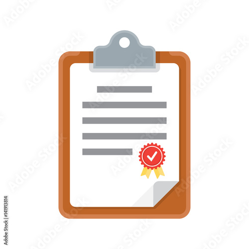 clipboard document, icon.