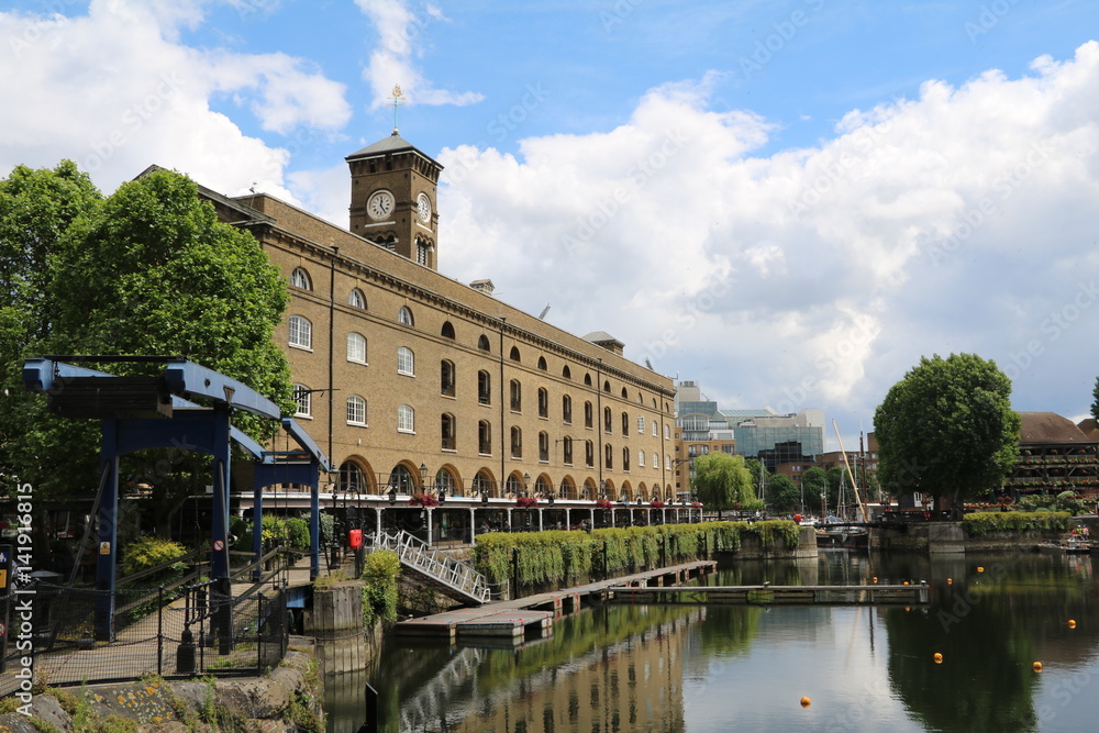 Obraz premium St Katharine Docks in London, United Kingdom