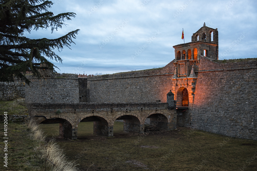 Fototapeta premium Ciudadela de Jaca, Huesca, Aragon