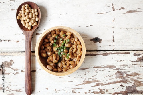 Natto japanese food