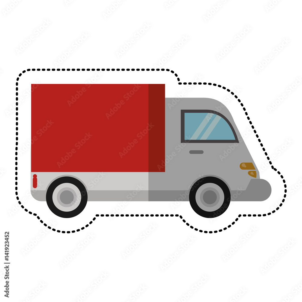 delivery truck transport shadow vector illustration eps 10 delivery truck transport shadow vector illustration eps 10