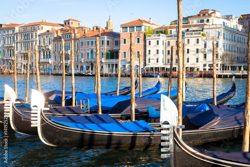 Venice, Gondolas detail