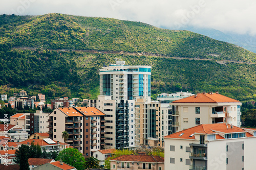Hotel Tre Canne on the coast of Budva, Montenegro © Nadtochiy