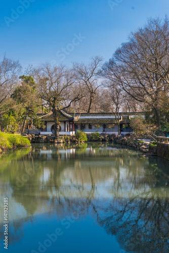 Pavilion in Humble Administrator's Garden in Suzhou, China