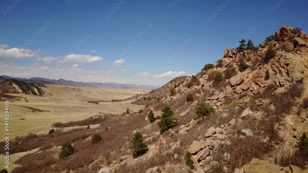 Aerial View of Beautiful Landscape in Colorado Aerial View of Beautiful Landscape in Colorado